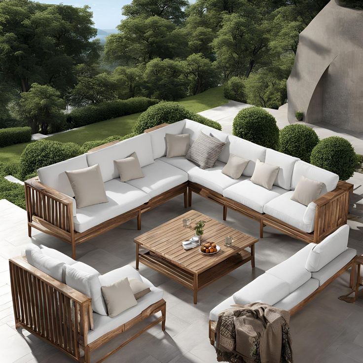 Modern Solid Sofa Set