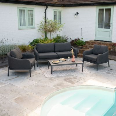 Eclipse Aluminium Lounge Aluminium Sofa Set