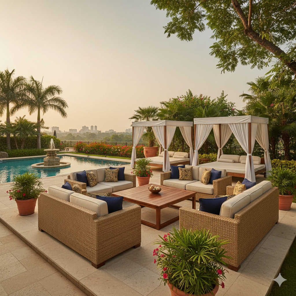 Resort furniture manufacturer in Delhi